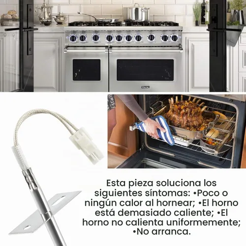Vista 6 de 【2025 Actualizado】 Sonda de Sensor de Temperatura de Rango para Horno DG32-00002B EBG61305805 - Exacto para Piezas de Horno Sam.Sung y L.G #