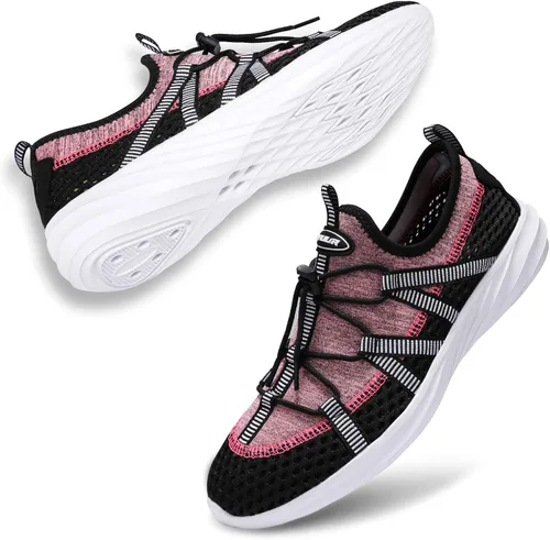 Vista 2 de VIFUUR Zapatos de agua para hombre y mujer, zapatos deportivos para playa, surf, caminar, kayak, barco, piscina