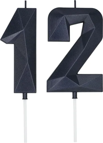 Vista 72 de DERVENTA Vela Grande de Cumpleaños Número 3D Verde Luminoso de 3.7 Pulgadas Celebración de Fiesta Aniversario Decoración Adorno para Pastel 1 Pieza