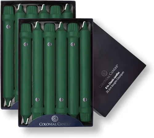 Vista 82 de Colonial Candle Handipt Collection - Vela cónica sin perfume, color blanco, 6 pulgadas, paquete de 12, hasta 4 horas de combustión
