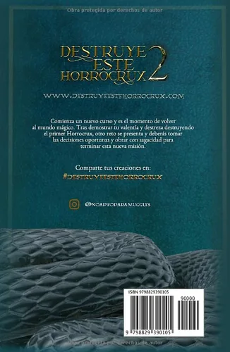 Vista 2 de Destruye este Horrocrux 2 Nuevos desafíos creativos para Potterheads (Spanish Edition)