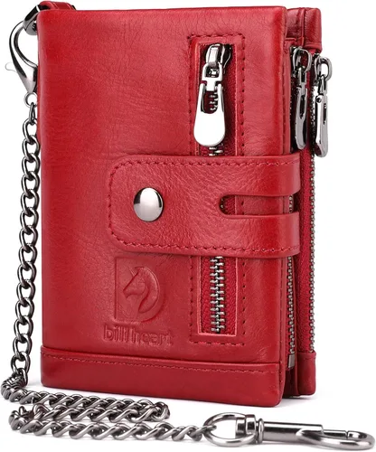 Vista 8 de bill heart BH0002-Billetera con cadena, Negro, Escandinavo