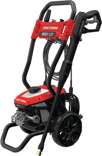 Vista 2 de CRAFTSMAN Lavadora a presión, 1900 PSI (CMEPW1900) y Chemical Guys CWS_402_16 Mr. Pink Jabón espumoso de lavado de autos, seguro para automóviles
