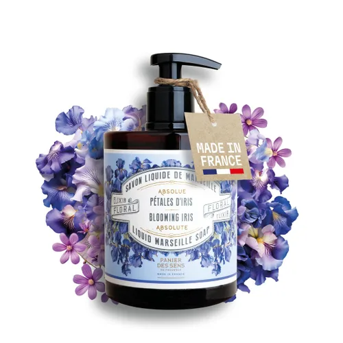 Vista 10 de Panier des Sens - Jabón líquido de manos - Lavado de manos de almendra - Jabón de manos hidratante de Marsella francés con aceite de coco - Para