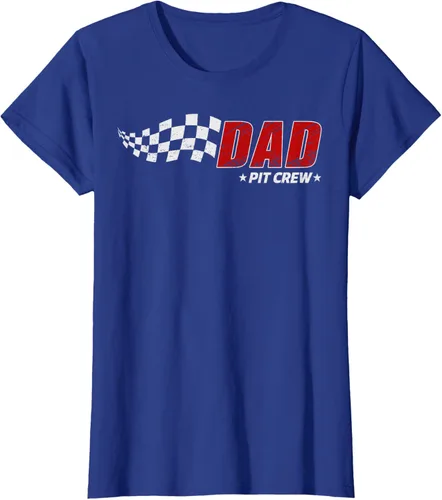 Vista 56 de Dad Pit Crew Race Car Birthday Family Matching Pit Crew Camiseta Pit Crew