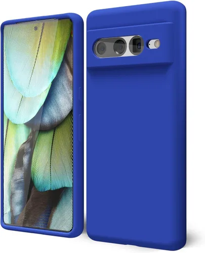 Vista 214 de oakxco para Google Pixel 6A Funda de teléfono de silicona líquida, diseño estético lindo y delgado para mujer y niña, cubierta de gel suave, lisa