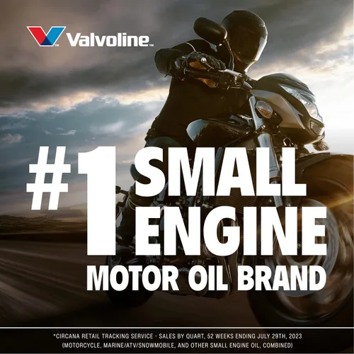 Vista 4 de Valvoline Aceite de motor de motocicleta de 4 tiempos 10W-40, 1 cuarto de galón