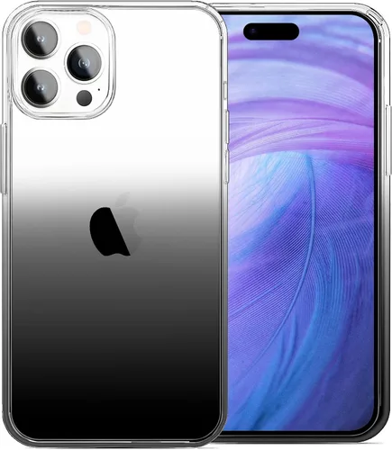 Vista 14 de JJGoo Funda transparente compatible con iPhone 15 Pro, funda de teléfono de TPU suave y transparente, a prueba de golpes, funda delgada para Negro