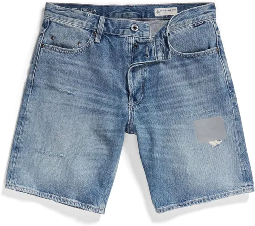 Vista 10 de G-STAR Pantalones cortos de mezclilla Triple a Staight Fit para hombre
