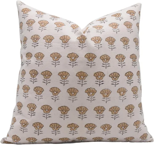 Vista 13 de Funda de cojín de lino puro de 14 x 14 pulgadas con cremallera para sofá, sofá y cama, decoración de otoño, granja, al aire libre, sala de estar