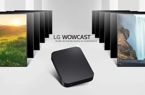 Vista 2 de LG WTP3 WOWCAST Transmisor de audio inalámbrico para TV a barra de sonido Conexión inalámbrica