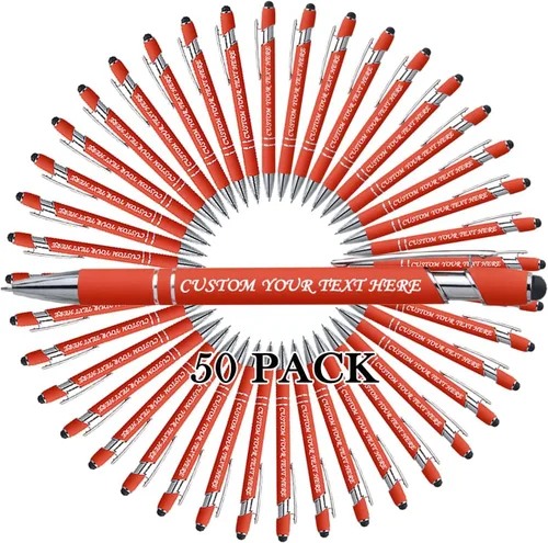 Vista 66 de VectWaby - Bolígrafos personalizados a granel, bolígrafo grabado con nombre, logotipo, lápiz capacitivo para pantallas táctiles, a granel