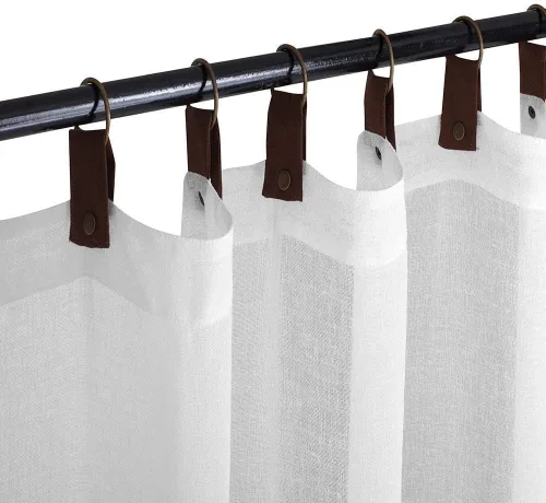 Vista 48 de Everyday Celebration Cortinas de ventana 100% opacas para puerta corrediza de ventana, cortinas opacas con forro térmico, cortinas con ojales