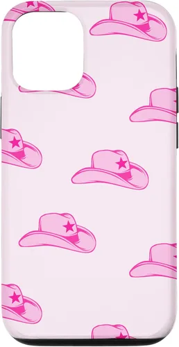 Vista 27 de Funda con estampado de sombrero de vaquero rosa para iPhone 13 Pro Max