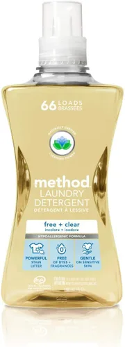Vista 11 de Method Detergente líquido para lavandería; aroma a salvia de playa, removedor de manchas; 66 cargas por botella de 53.5 onzas; (paquete de 1)