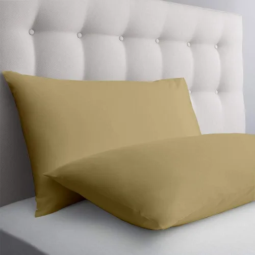 Vista 11 de Axia Linen & Things Fundas de almohada, negro, estándar, 2 piezas 100% algodón egipcio, 600 hilos, patrón sólido