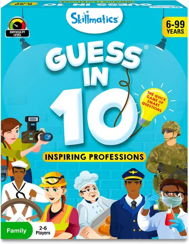 Vista 10 de Skillmatics Guess in 10 - Estados de América, juego de geografía, regalo para niños Educational Cards, History Trivia, Family Game Night, Travel
