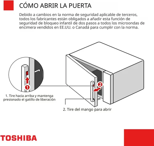Vista 7 de TOSHIBA ML-EM34P(SS) - Microondas inteligente de sobremesa, recalentamiento con sensor, funciona con Alexa y control remoto, elementos esenciales