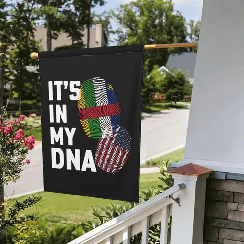 Vista 8 de The Central African Republic It's in My DNA Garden Flag 28"x40" Inch Double Sided Garden Flags Home Lawn Outdoor Decor Flags Party Banner Welcome