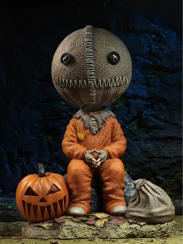 Vista 5 de NECA - Trick 'r Treat Sam - Aldaba de cabeza