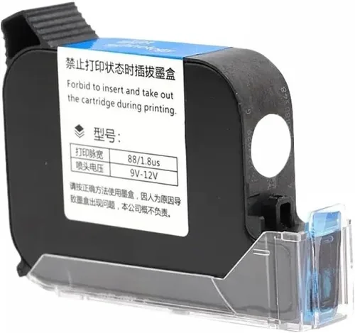 Vista 8 de Compatible Ink Cartridge 2588 JS12 42ML 12.7mm Black Red Blue Green Universal for Handheld Inkjet Printers Quick Drying Printer Ink Works with