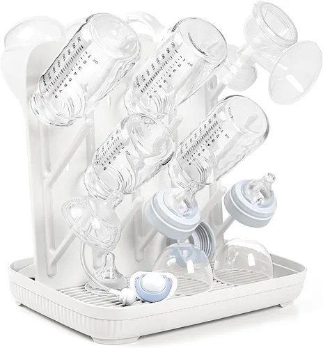 Vista 11 de Estante para secar biberones Termichy: Soporte grande vertical para secar botellas - Estante de secado vertical ahorrador de espacio para biberones