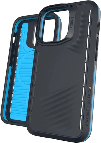 Vista 5 de Funda GEAR4 ZAGG Denali - Protección contra impactos definitiva con placa trasera y marco reforzados con D3O - para Apple iPhone 13 - Negro