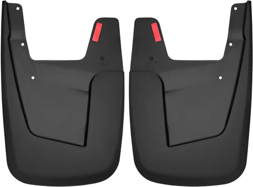 Vista 9 de Husky Liners guardabarros personalizados Se ajusta a Ram 1500 2019-2026 (nuevo estilo de carrocería) con luces de emergencia OEM Juego frontal