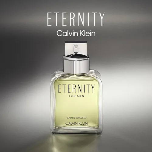 Vista 3 de Calvin Klein Eternity Eau de Toilette - Colonia Fougère para hombre - Con notas de mandarina, salvia, cedro y ámbar - Fragancia de larga duración