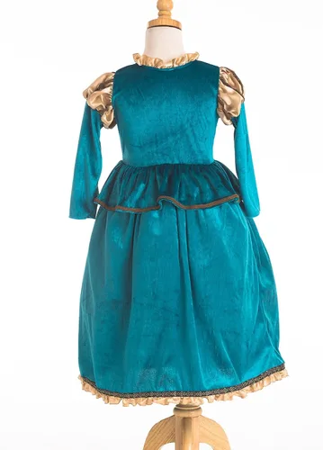 Vista 3 de Little Adventures Disfraz de princesa medieval