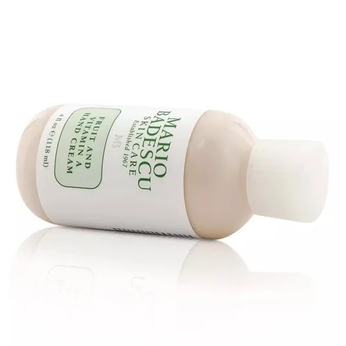 Vista 5 de Mario Badescu Crema de manos Fruit and Vitamin A – Loción ligera para manos para piel seca – Hidratante infundido con alfa-hidroxiácidos para una
