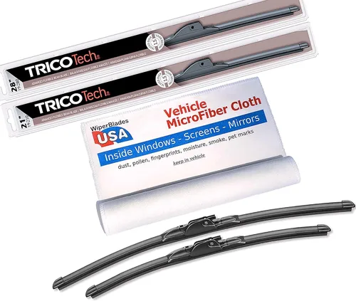 Vista 13 de WiperBladesUSA Limpiaparabrisas de Hoja Beam compatibles con BMW 530i 1975 (Juego de 2) Limpiaparabrisas