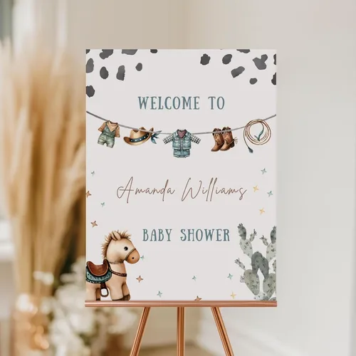 Vista 20 de Personalized Baby Shower Welcome Sign, Custom Baby Name, Shower Sign, Wildflower A Little Wildflower on the Way, Brunch, Elegant Version 01