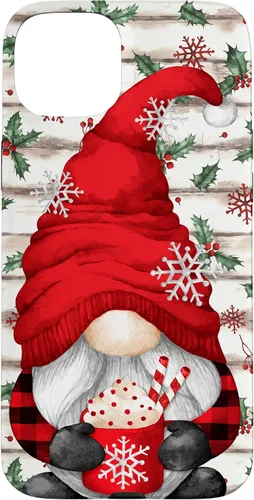 Vista 9 de Cute Christmas Gnome for Women with Hot Cocoa Mug for Xmas Case for iPhone 17