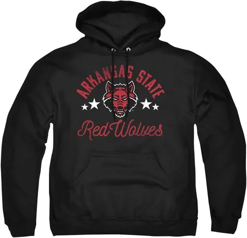 Vista 32 de LOGOVISION Colección oficial de sudaderas con capucha para adultos con capucha de la mascota desgastada Abilene Christian Wildcats