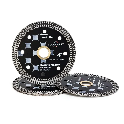Vista 8 de Hoja fina estupenda de la porcelana del diamante de 4" para cortar las tejas de cerámica de la porcelana del mármol