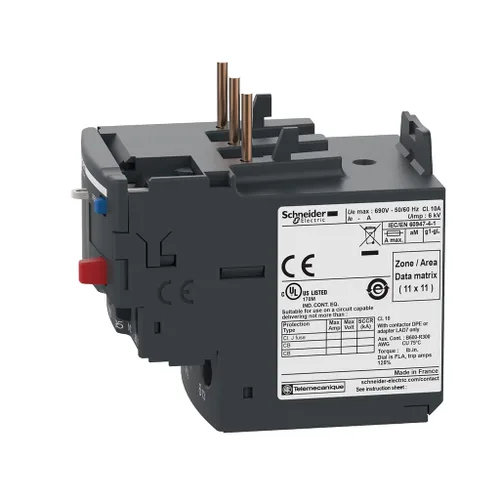 Vista 2 de Schneider Electric DPER21 Easy TeSys Relé de sobrecarga térmica con reinicio manual/automático, terminales de abrazadera de tornillo Se utiliza