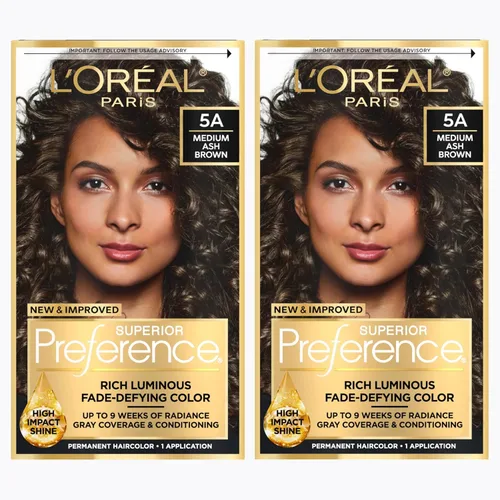 Vista 24 de L'Oreal Paris Superior Preference - Tinte permanente luminoso que desafía la decoloración para el cabello, tinte para el cabello hasta 9 semanas