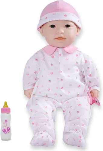Vista 12 de JC Toys, La Baby, muñeca bebé de 16 pulgadas, cuerpo suave y lavable, color azul, con accesorios, para niños de 12 meses en adelante, diseñada por