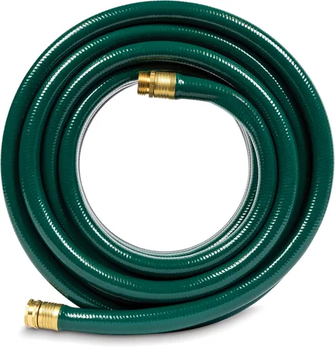 Vista 6 de Gilmour Flexogen - Manguera de jardín de 34 pulgadas x 50 pies, manguera de agua resistente, flexible y resistente a las torceduras, color verde