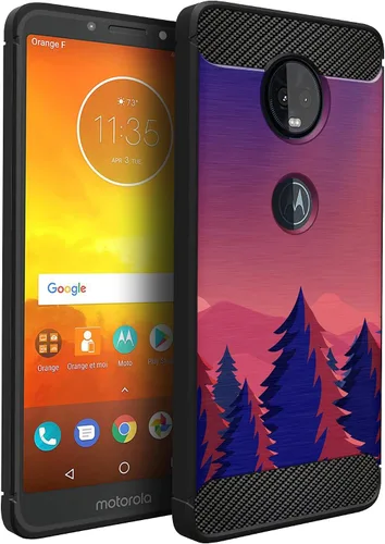 Vista 37 de CasesOnDeck - Funda compatible con Motorola Moto Z4 / Moto Z4 Play, funda de diseño de Moto Z4 Play, delgada, flexible, elegante, protección contra