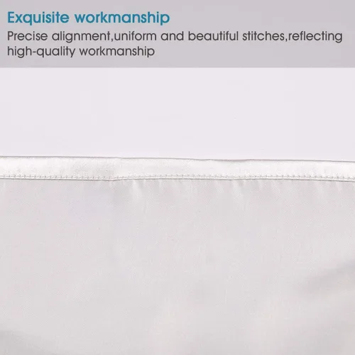 Vista 4 de STONECREST - Protector de almohada con refuerzo, 1 pieza, fundas de almohada con refuerzo de alta calidad (300 hilos de satén de refuerzo, estándar)