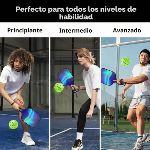 Vista 6 de 48 Pack Premium Outdoor Pickleball Balls, Meet USAPA Official Standards
