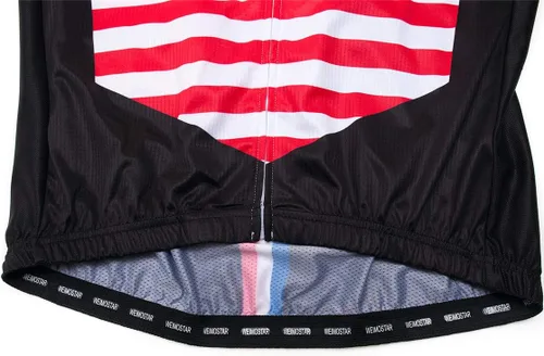 Vista 7 de Bike Jersey Hombres Ciclismo Jersey bicicleta superior transpirable ropa de verano America