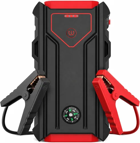 Vista 9 de Arrancador de batería de coche portátil, paquete de salto de 3000 A - 9L Gas/7L Deisel