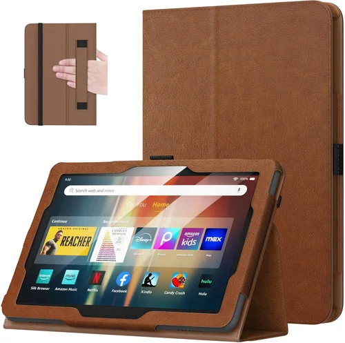 Vista 33 de MoKo Funda compatible con tablet Amazon Kindle Fire HD 8 y 8 Plus de 8 Negro