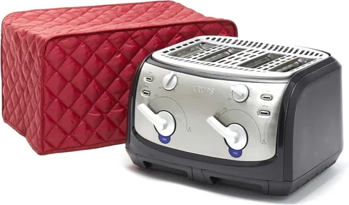 Vista 16 de Covermates Keepsakes - Funda para tostadora, protección contra el polvo, resistente a las manchas, funda lavable para electrodomésticos, color rojo