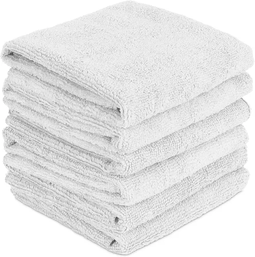 Vista 10 de Pacific Linens Paños de limpieza de microfibra, toalla para automóviles, ventanas, espejos, pantalla de computadora portátil, iPhone, iPad y más.