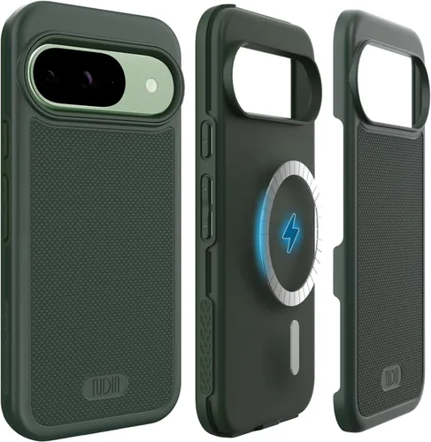 Vista 10 de TUDIA MergeGrip [Compatible con Magsafe] Funda para Google Pixel 7a 2023, [Probada contra caídas de grado militar] Borde elevado para protección