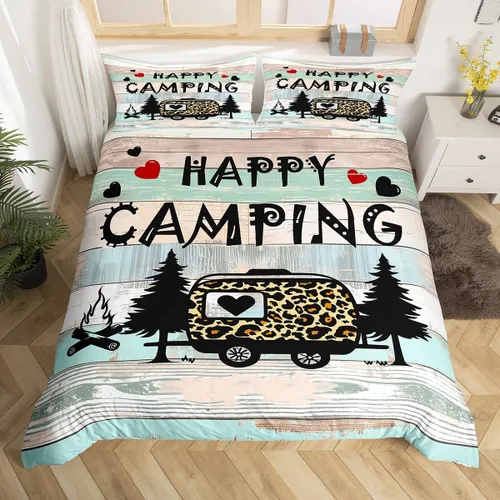 Vista 28 de Feelyou - Juego de funda de edredón con estampado floral de rosas - Juego de ropa de cama con flores románticas para dormitorio de niños, niñas
